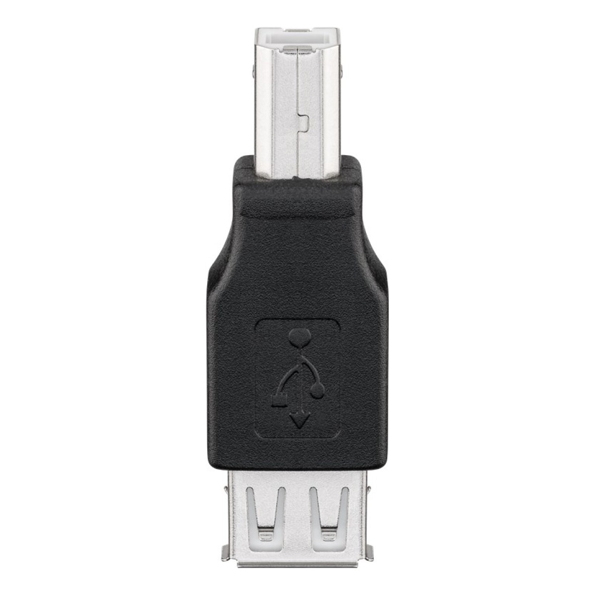 GOOBAY αντάπτορας USB σε USB Type B 50291, θηλυκό σε αρσενικό, μαύρος