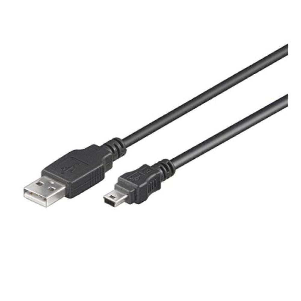 GOOBAY καλώδιο USB σε USB Mini 50767, 480Mbps, 1.8m, μαύρο