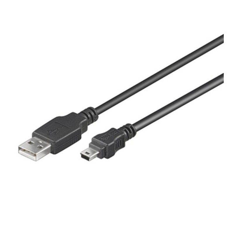 GOOBAY καλώδιο USB σε USB Mini 50767, 480Mbps, 1.8m, μαύρο