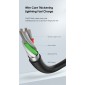 CABLETIME καλώδιο USB-C σε USB U323A, 3A, 480Mbps, 0.25m, μαύρο