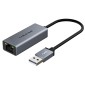 CABLETIME αντάπτορας δικτύου CT-AML100, USB, 100Mbps Ethernet, γκρι