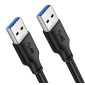 CABLETIME καλώδιο USB CT-AMAMN, 5Gbps, 3m, μαύρο