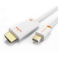 CABLETIME καλώδιο HDMI σε Mini DisplayPort CT-03G, 1080p, 1.8m, λευκό