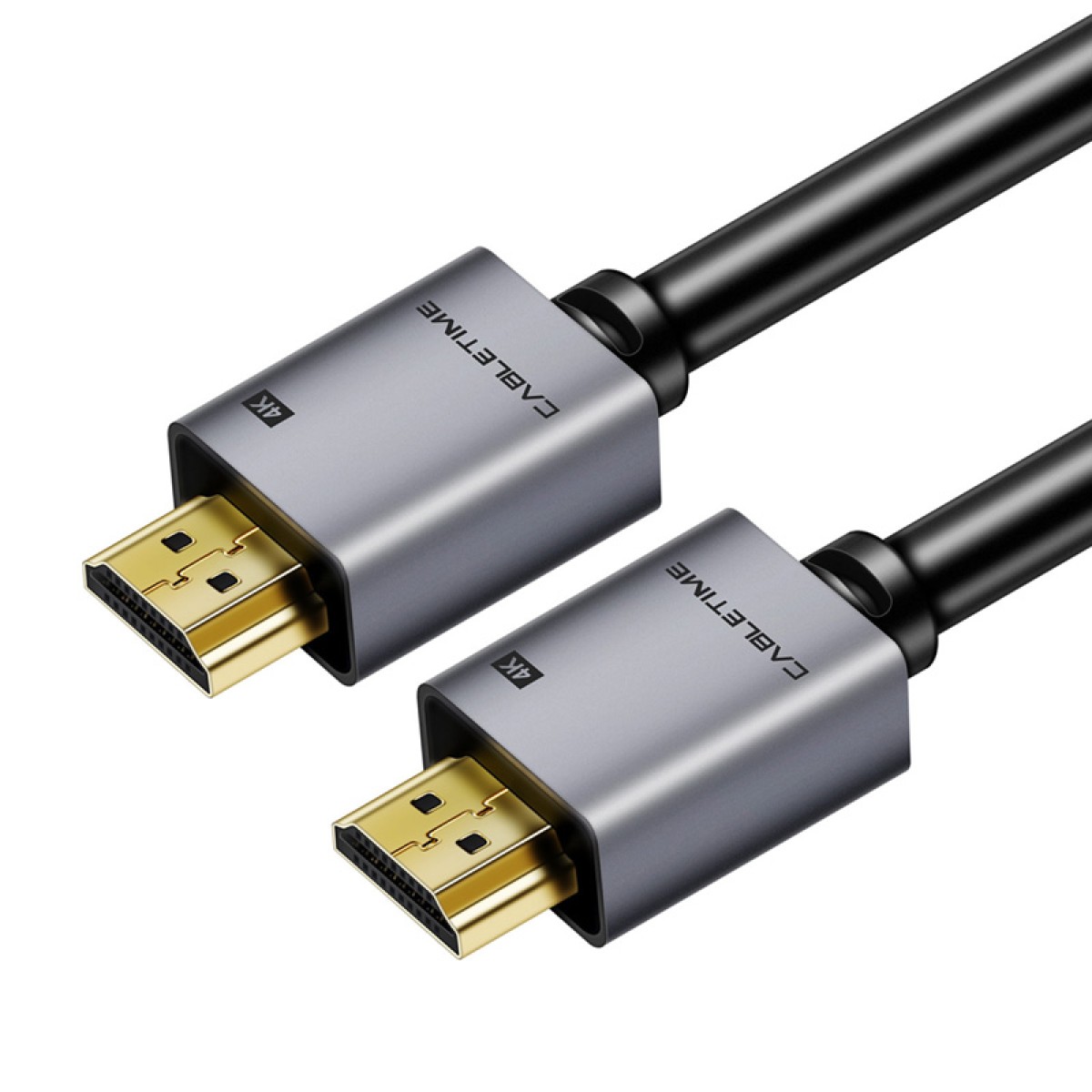 CABLETIME καλώδιο HDMI 2.0 CT-PHE2G, 4K/60Hz, 1m, μαύρο