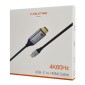 CABLETIME καλώδιο USB-C σε HDMI CT-CMHD2, 4K/60Hz, 1.8m, μαύρο