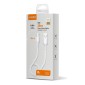LDNIO καλώδιο USB-C σε USB LS540, 2.4A, 20cm, λευκό