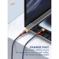 LDNIO καλώδιο Lightning σε USB LS801, 30W, 1m, μπλε