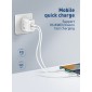 LDNIO καλώδιο USB-C σε USB-C LC611C, 65W PD, 1m, πράσινο