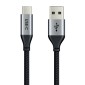 CABLETIME καλώδιο USB-C σε USB CT-C160-PU32-CMAMN1, 3A, 480Mbps, 0.25m, μαύρο