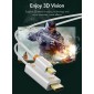 CABLETIME καλώδιο mini DisplayPort σε HDMI CT-AV588-03G4K, 4K/30Hz, 1m, λευκό