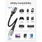 CABLETIME αντάπτορας USB-C σε USB CT-CMAF3.0, 5Gbps, γκρι