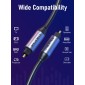 CABLETIME καλώδιο ήχου Toslink CT-AV380-P04GN, gold plated, 5mm, 5m, μαύρο