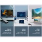 CABLETIME αντάπτορας DisplayPort σε HDMI CT-AV589-P02G4K60, 4K/60Hz, γκρι