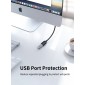 CABLETIME καλώδιο προέκτασης USB 2.0 CT-AMAF2.0, 480Mbps, 1.5m, μαύρο