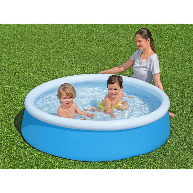 BESTWAY παιδική φουσκωτή πισίνα 57241, 477lt, Φ152x38cm, μπλε