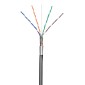 GOOBAY καλώδιο F/UTP CAT 5e 57294, CCA, AWG 24/1, 100m, μαύρο