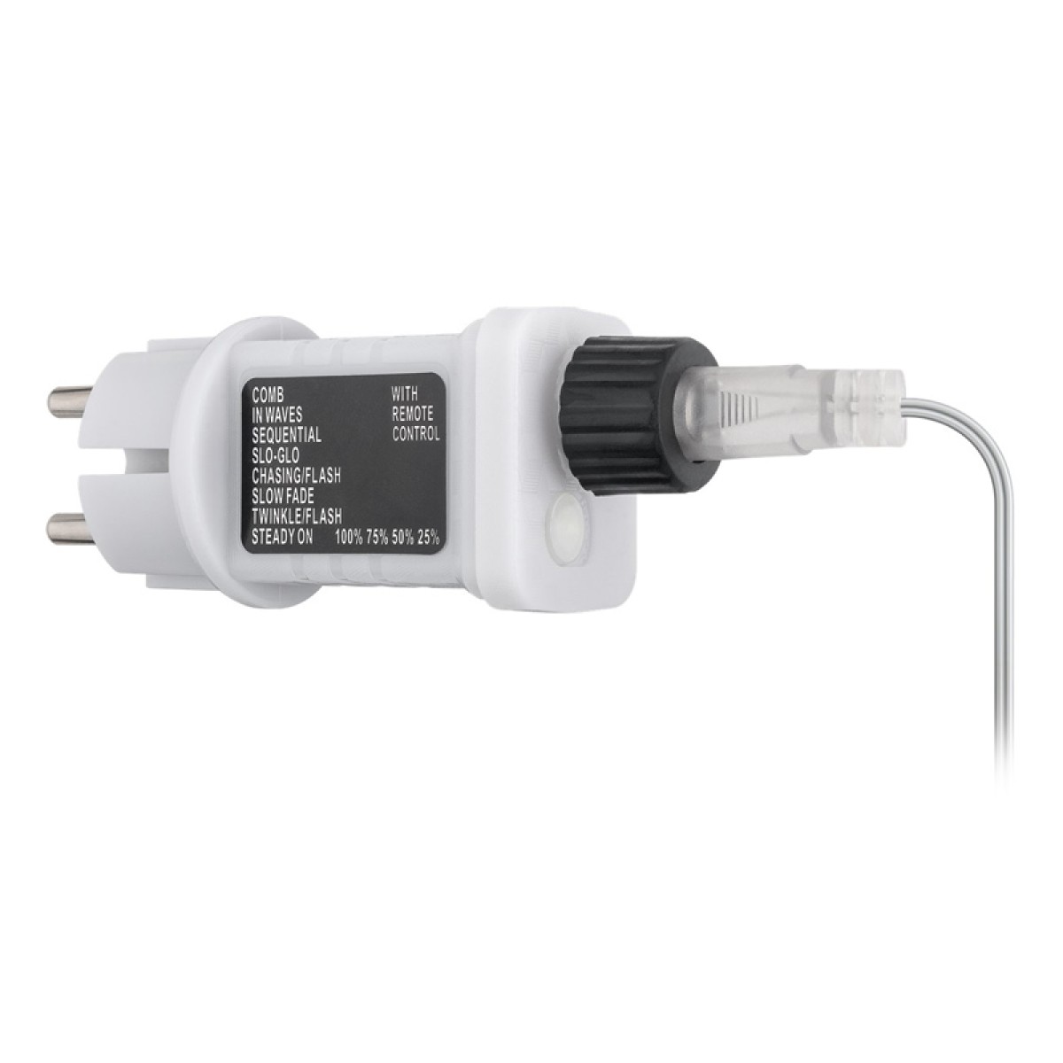 GOOBAY LED λαμπάκια κουρτίνα 57941, 3000K, 6.05m, IP44, 31V, 80 LED