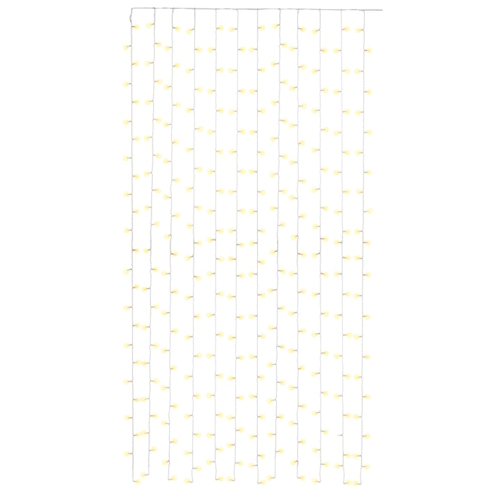 GOOBAY LED λαμπάκια κουρτίνα 57943, 3000K, 4.1m, IP44, USB, 300 LED