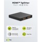 GOOBAY HDMI splitter 58480, 2 σε 1, 4K/30Hz, μαύρο