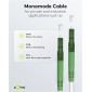 GOOBAY καλώδιο οπτικής ίνας LC-APC 59587, Singlemode OS2, 5m, λευκό