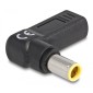 DELOCK αντάπτορας τροφοδοσίας 60012, USB-C σε IBM 7.9x5.5mm, 90°, μαύρος