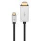 GOOBAY καλώδιο USB-C σε HDMI 60174, HDR, 8K, 4K/120Hz, 2m, μαύρο