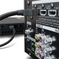 GOOBAY καλώδιο HDMI 2.0 60620 με Ethernet, 4K/60Hz, 18Gbps, 1m, μαύρο