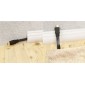 GOOBAY καλώδιο HDMI 2.0 61279, Ethernet, flat, 4K/60Hz 18Gbps, 2m, μαύρο