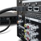 GOOBAY καλώδιο HDMI 2.1 61637, Ethernet ARC, 8K/60Hz 48Gbps, 0.5m, μαύρο