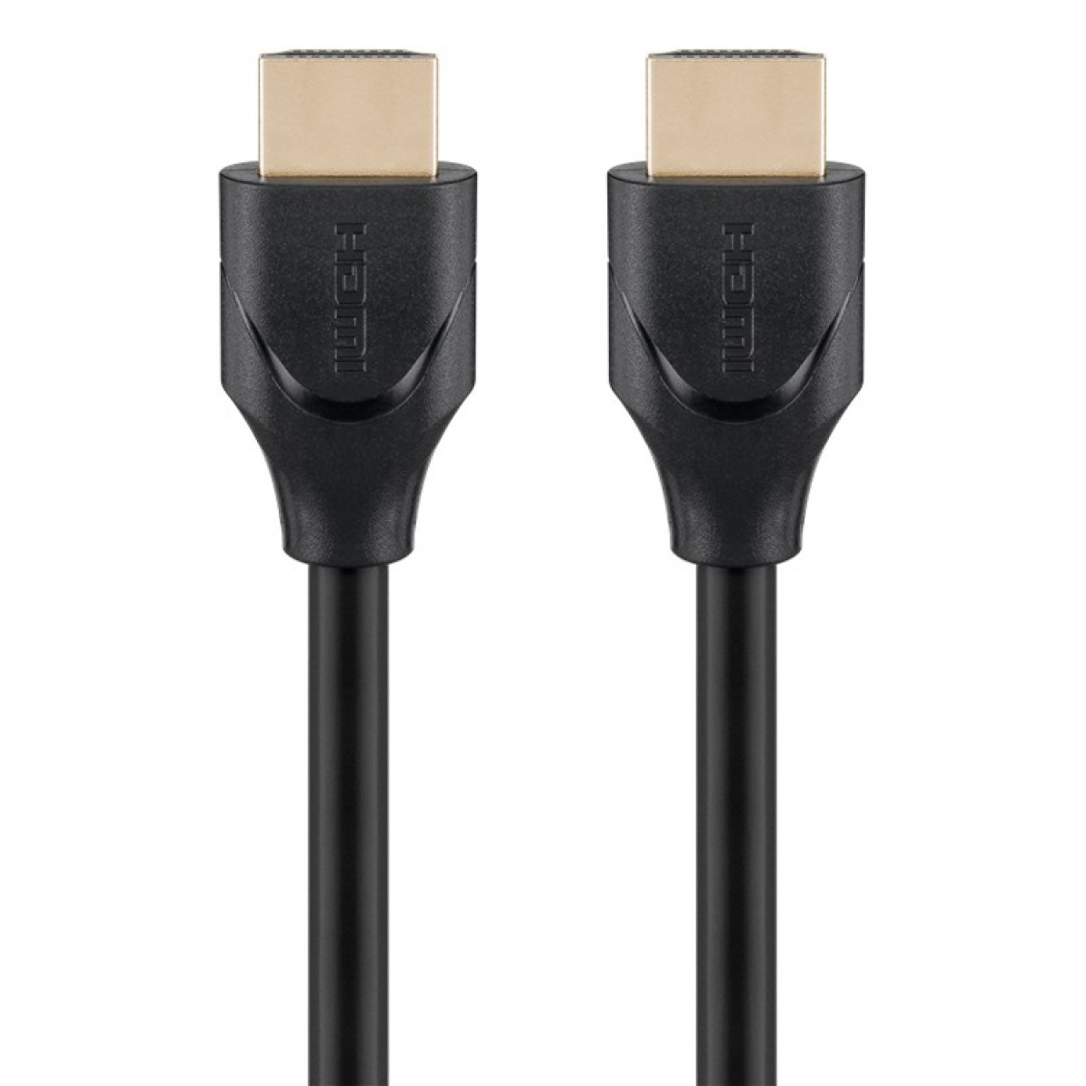 GOOBAY καλώδιο HDMI 2.1 61638, Ethernet, ARC, 8K/60Hz, 48Gbps, 1m, μαύρο