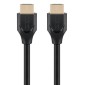 GOOBAY καλώδιο HDMI 2.1 61638, Ethernet, ARC, 8K/60Hz, 48Gbps, 1m, μαύρο