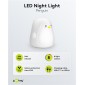 GOOBAY LED φωτιστικό νυκτός πιγκουίνος 61648, RGB, επαναφορτιζόμενο, λευκό
