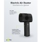 GOOBAY ηλεκτρικό air duster 61667, LED οθόνη, 46.8W, 2000mAh, μαύρο
