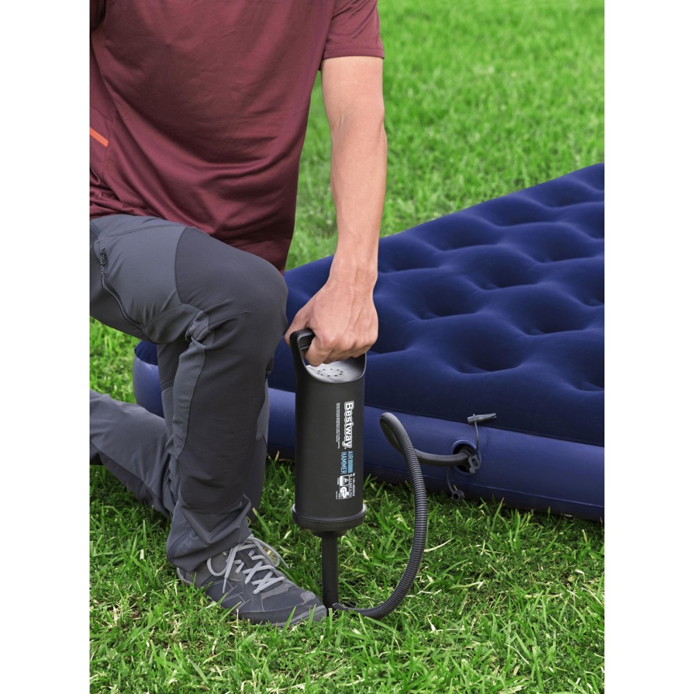 BESTWAY τρόμπα χειρός 62003, 1.85lt, 6PSI, μαύρη