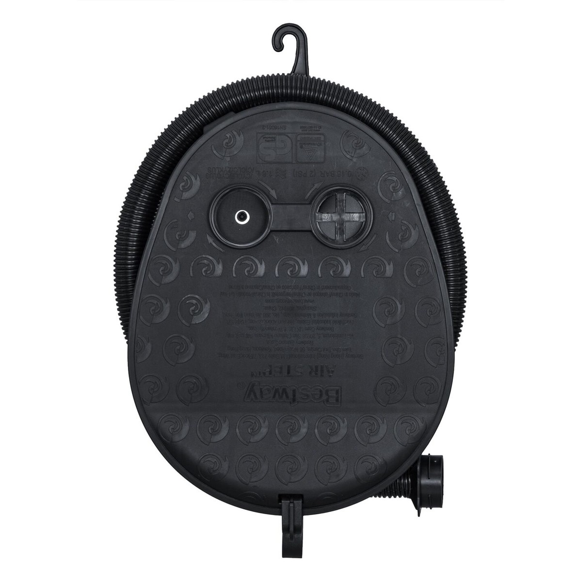BESTWAY τρόμπα ποδιού 62005, 1.6lt, 2PSI, μαύρη/μπλε