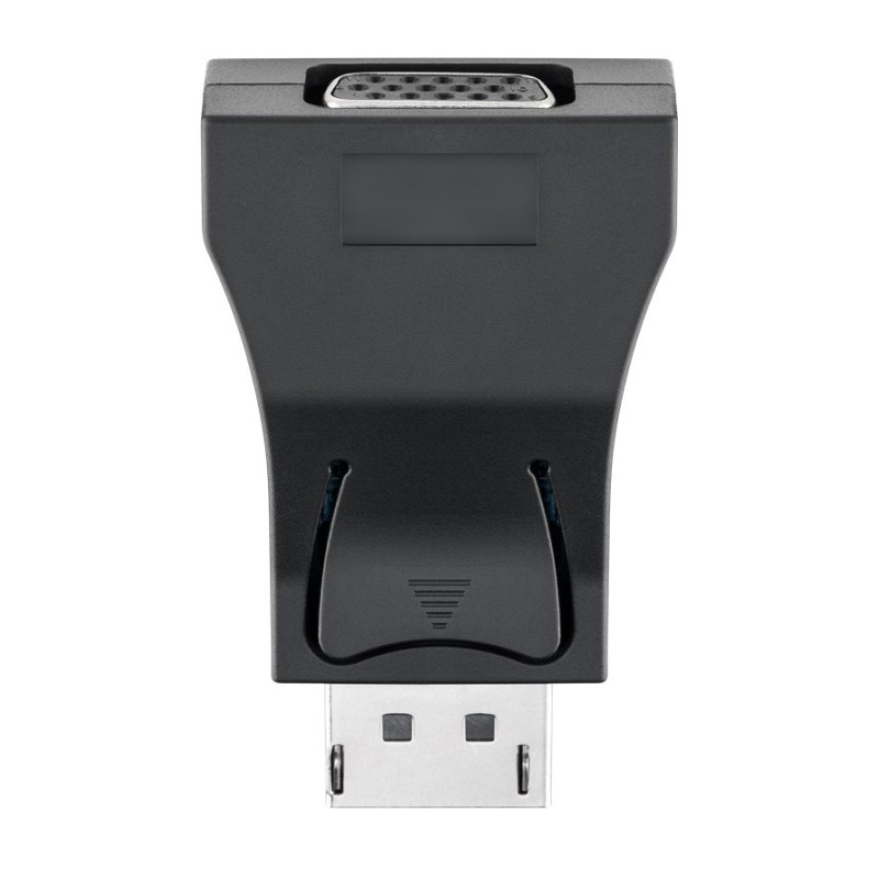 GOOBAY αντάπτορας DisplayPort σε VGA 63489, gold-plated, μαύρος
