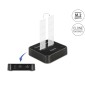 DELOCK docking station 64178, clone function, 2x M.2 SSD, 6Gbps, μαύρο