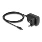 DELOCK USB hub 64233 με διακόπτες, 4 θυρών, 10Gbps, USB-C σύνδεση, μαύρο
