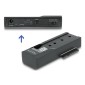 DELOCK docking station 64253 για M.2 NVMe/SATA SSD & HDD, 10Gbps, μαύρο