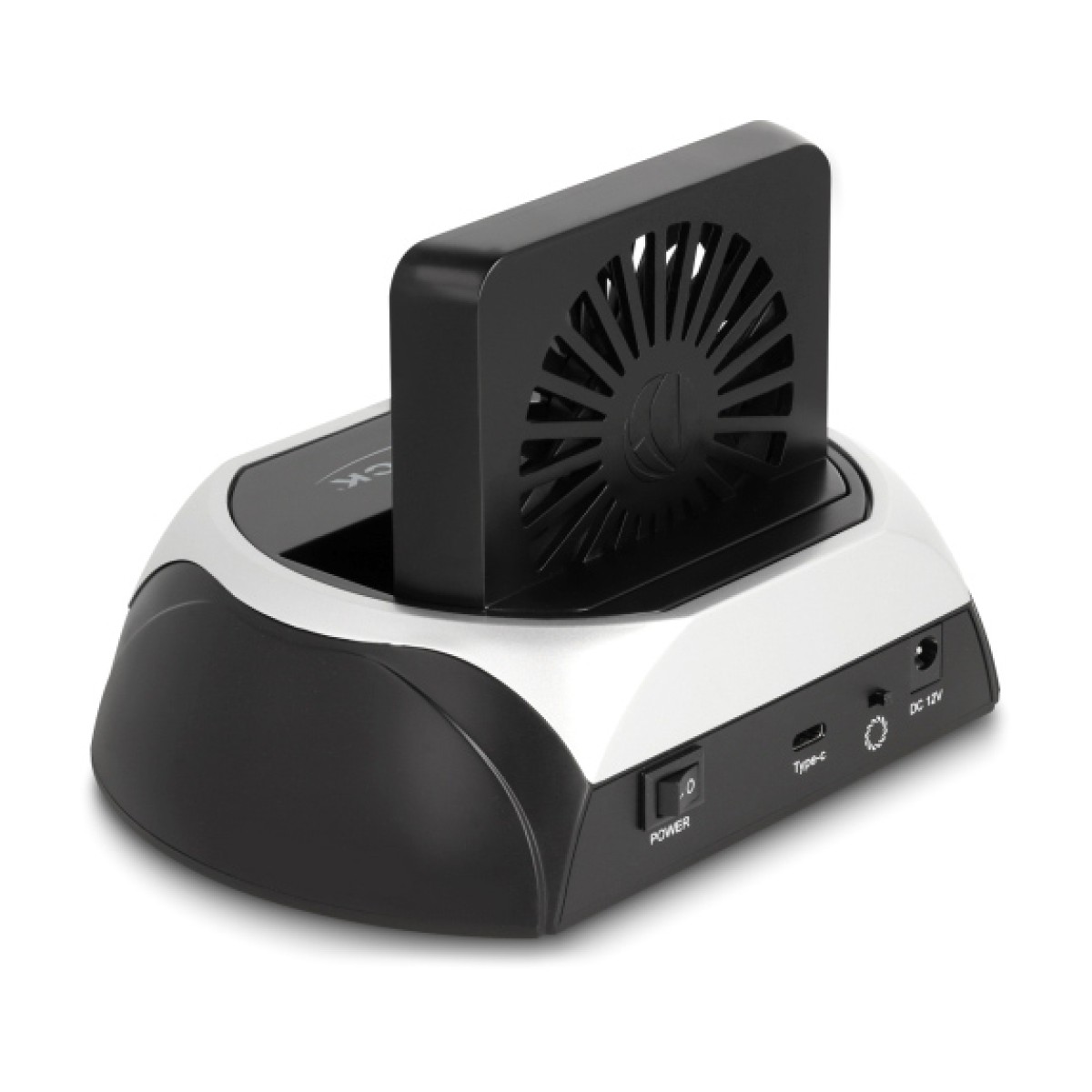DELOCK docking station για M.2 NVMe/SATA ή 2.5"/3.5" SSD/HDD 64280, 10Gbps, μαύρο