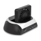 DELOCK docking station για M.2 NVMe/SATA ή 2.5"/3.5" SSD/HDD 64280, 10Gbps, μαύρο