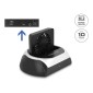 DELOCK docking station για M.2 NVMe/SATA ή 2.5"/3.5" SSD/HDD 64280, 10Gbps, μαύρο