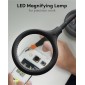 GOOBAY μεγεθυντικός φακός 64990 με κλιπ & βάση, LED, 3 διόπτρες 1.75x