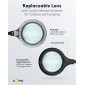 GOOBAY μεγεθυντικός φακός 64990 με κλιπ & βάση, LED, 3 διόπτρες 1.75x