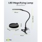 GOOBAY μεγεθυντικός φακός 64990 με κλιπ & βάση, LED, 3 διόπτρες 1.75x