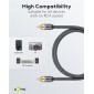 GOOBAY καλώδιο ήχου RCA σε RCA 65297, 3m, μαύρο/ασημί