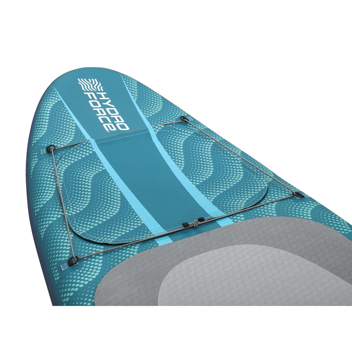 BESTWAY φουσκωτή σανίδα SUP Aqua Drifter View 6532H με διάφανο παράθυρο, 335x91.5x15cm, μπλε