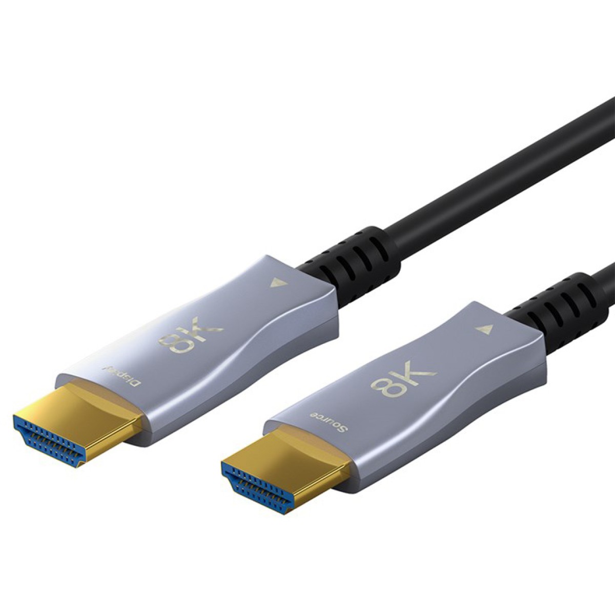 GOOBAY καλώδιο HDMI 2.1 65558 με Ethernet, AOC, 8K/60Hz, 48 Gbps, 10m, μαύρο