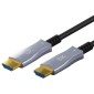 GOOBAY καλώδιο HDMI 2.1 65558 με Ethernet, AOC, 8K/60Hz, 48 Gbps, 10m, μαύρο