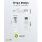 GOOBAY βύσμα RJ45 65941, CAT 6A UTP, tool-free, λευκό